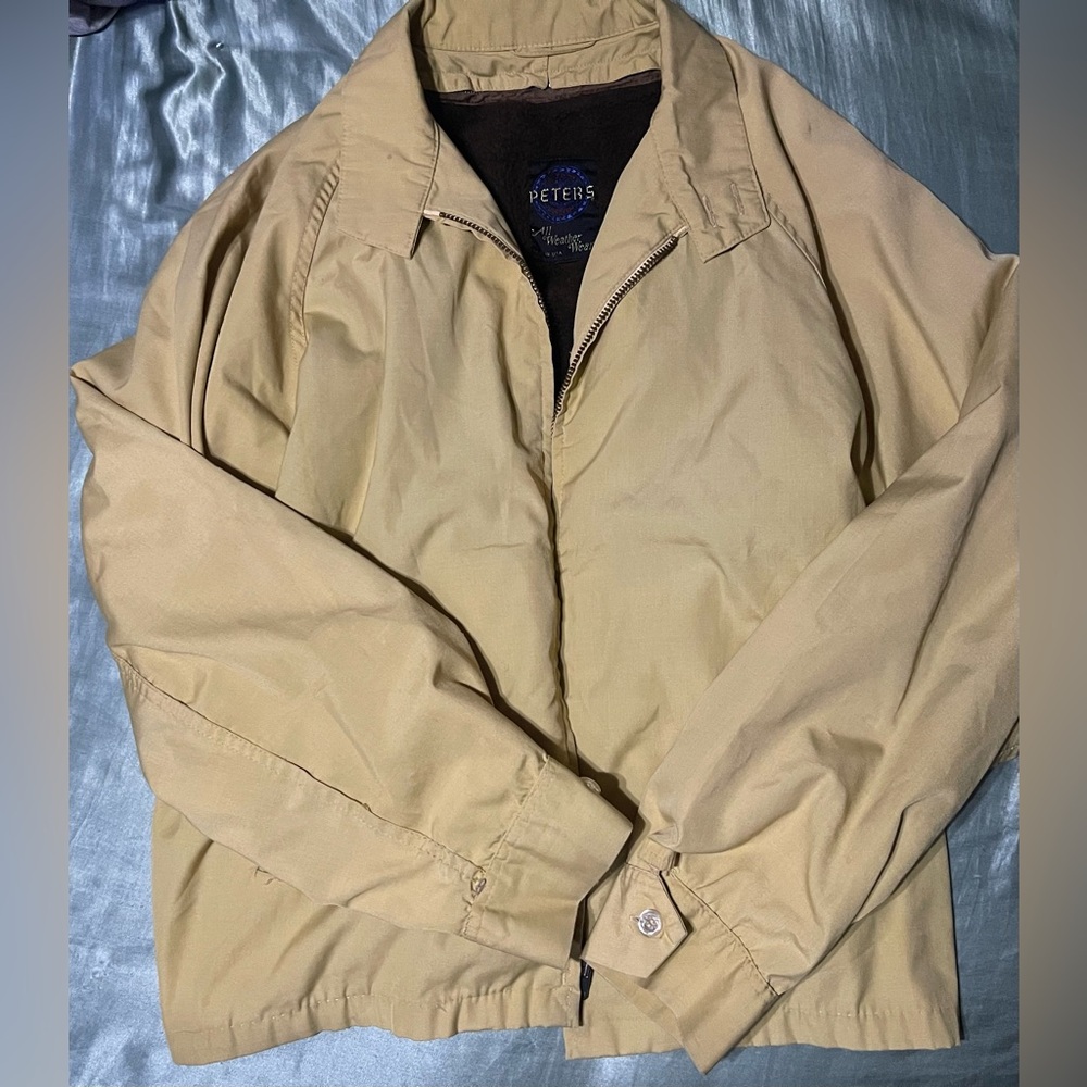 Vintage Peters jacket with liner